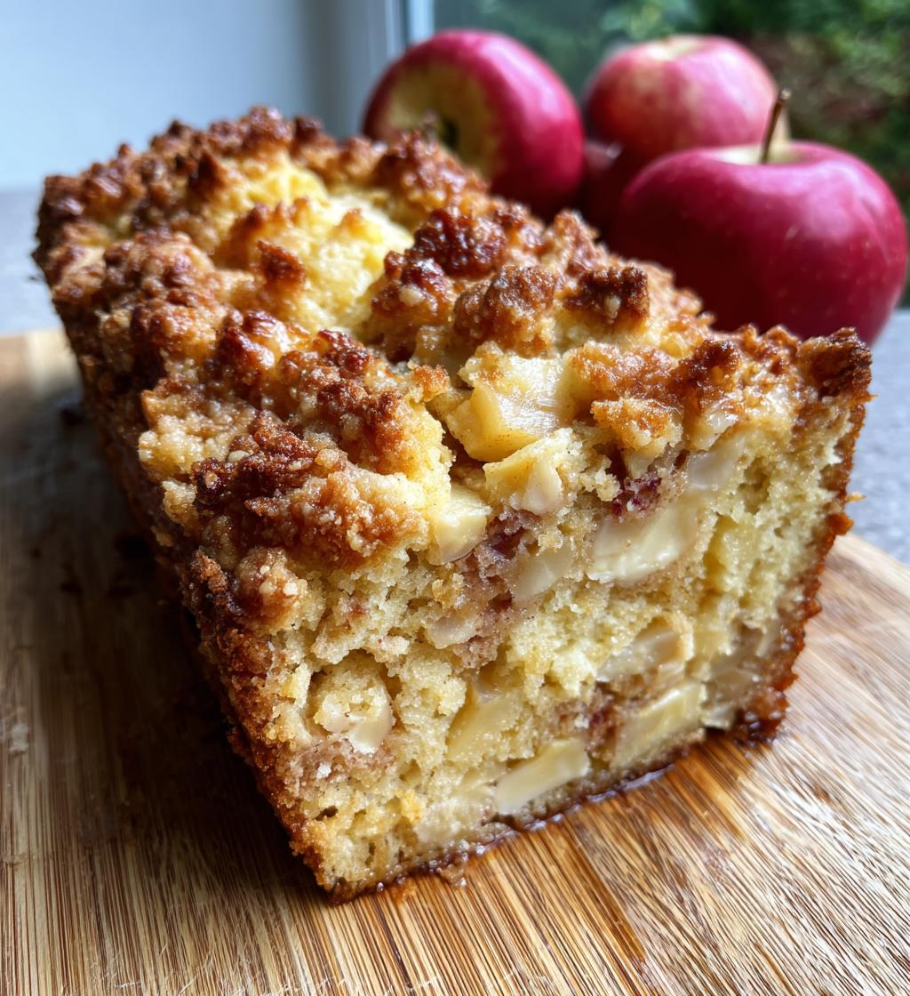 apple crisp cheesecake bread