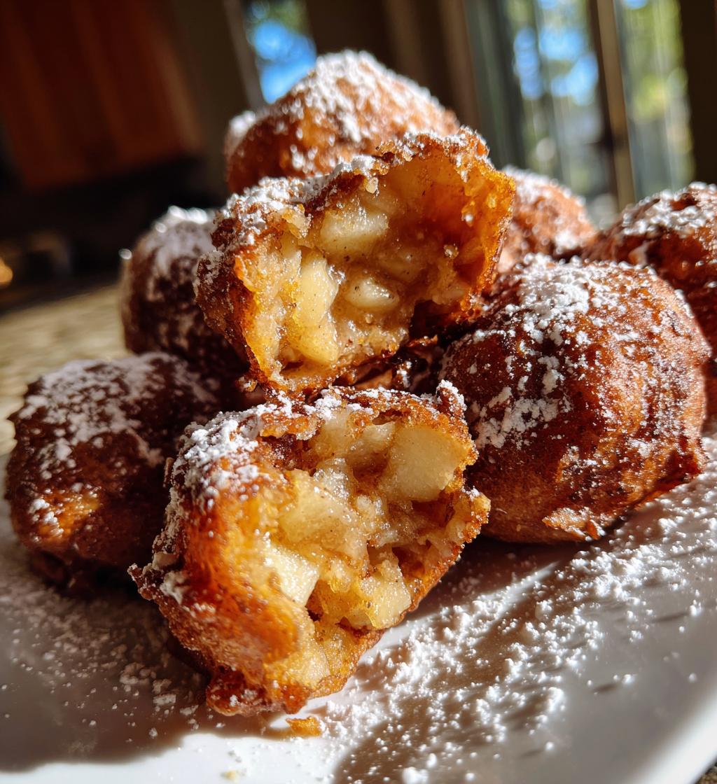 apple fritter bites
