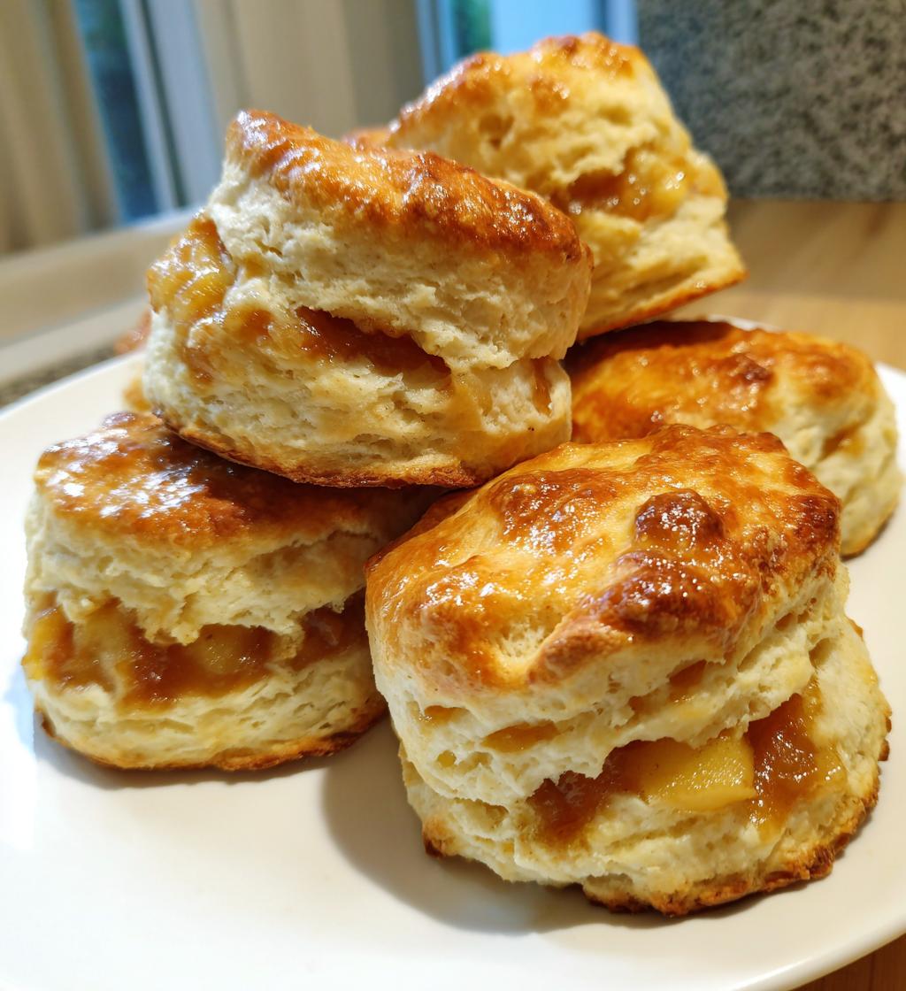 apple pie biscuits