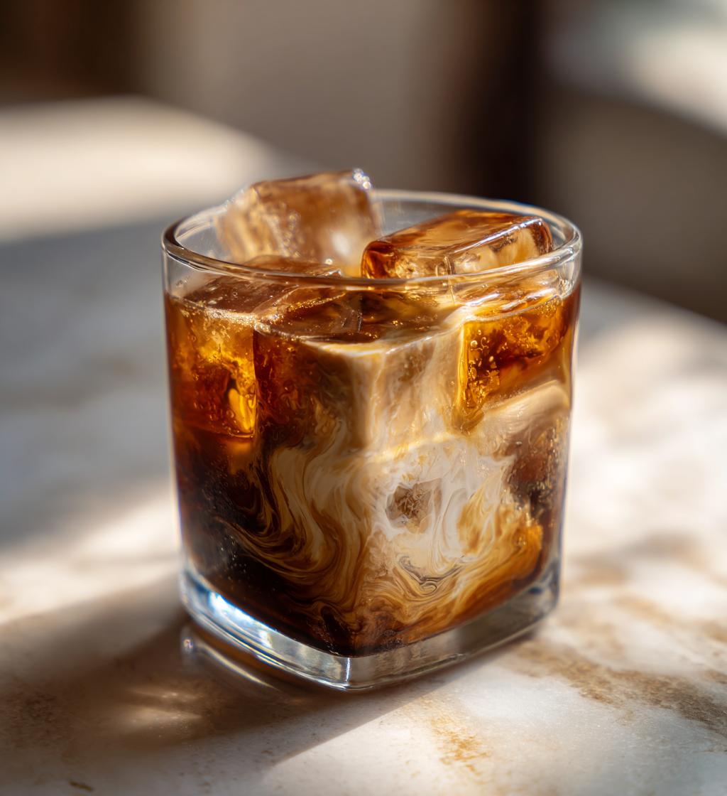 baileys and coffee ice cubes