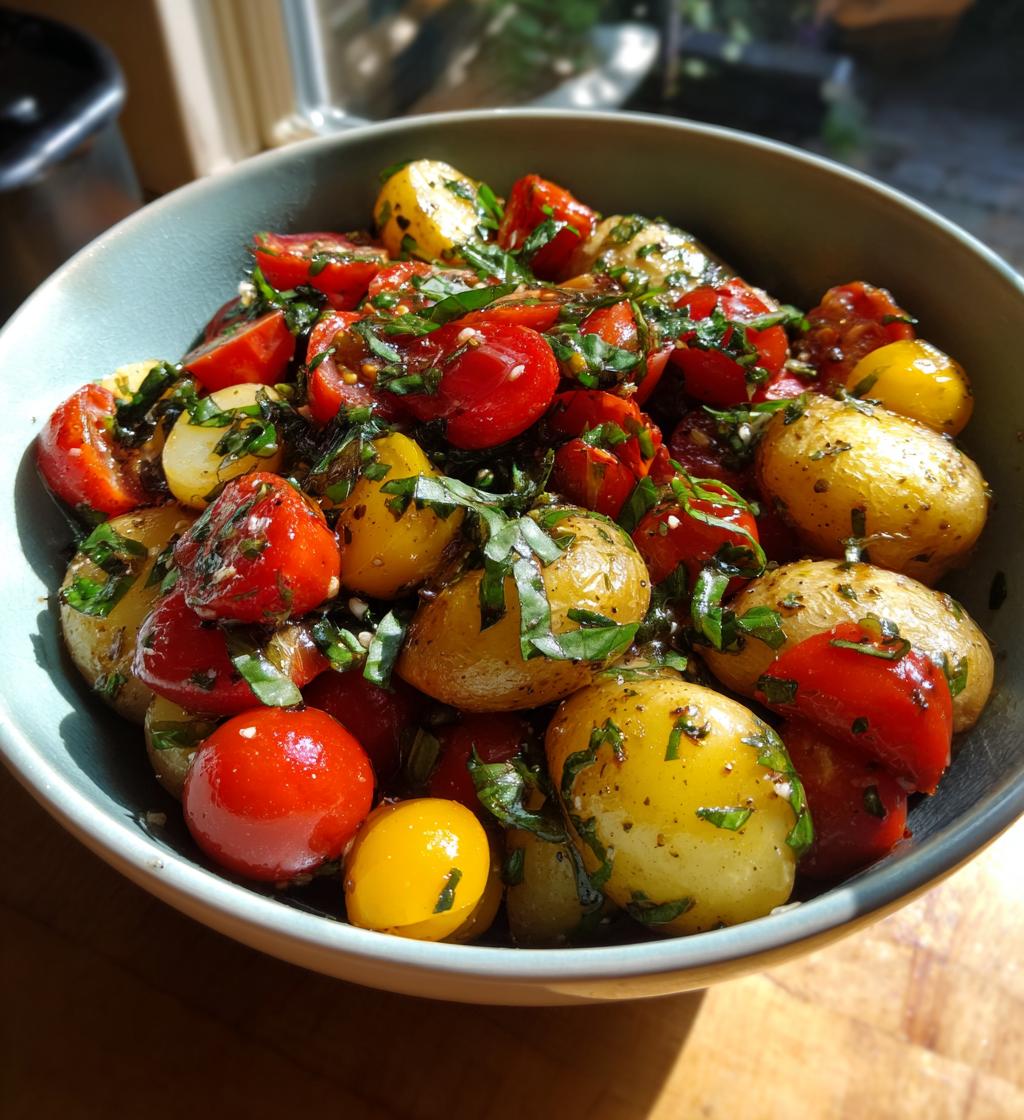 balsamic potato salad