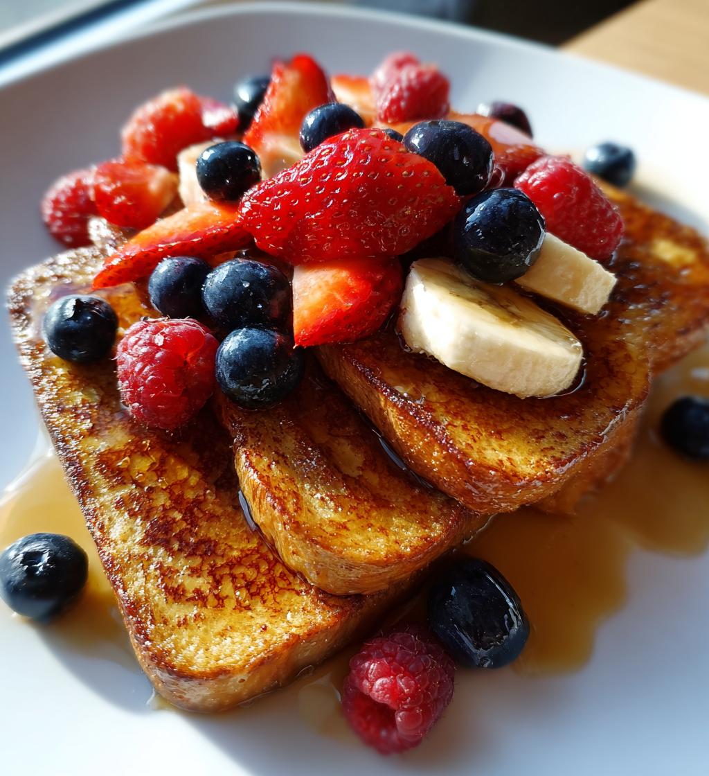 banana berry french toast