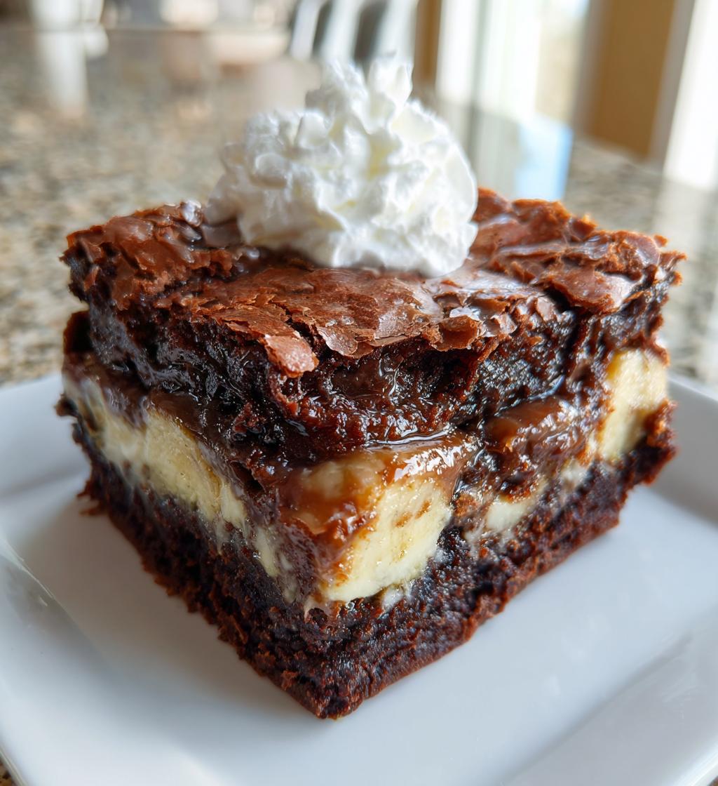 banana pudding brownies