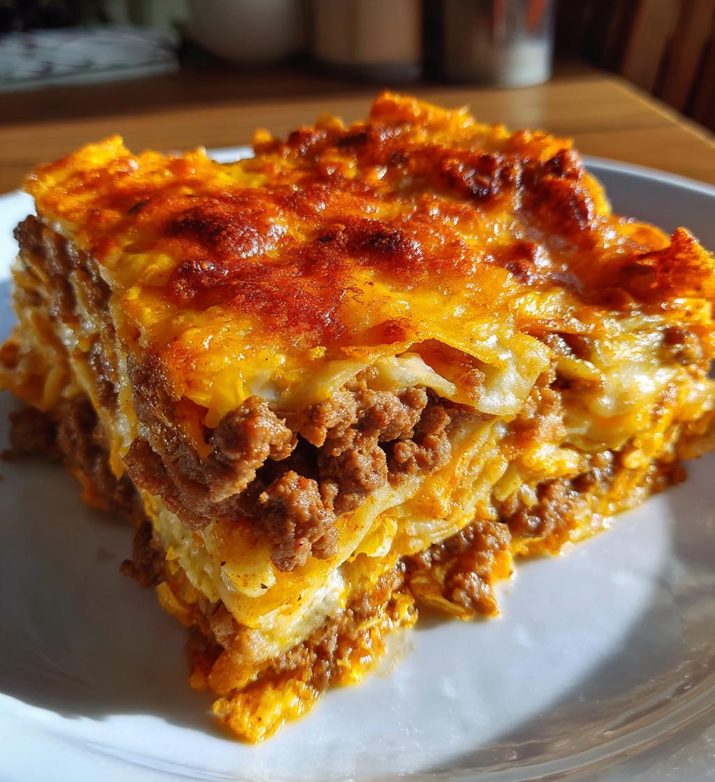 beef dorito casserole a crowd pleasing favorite