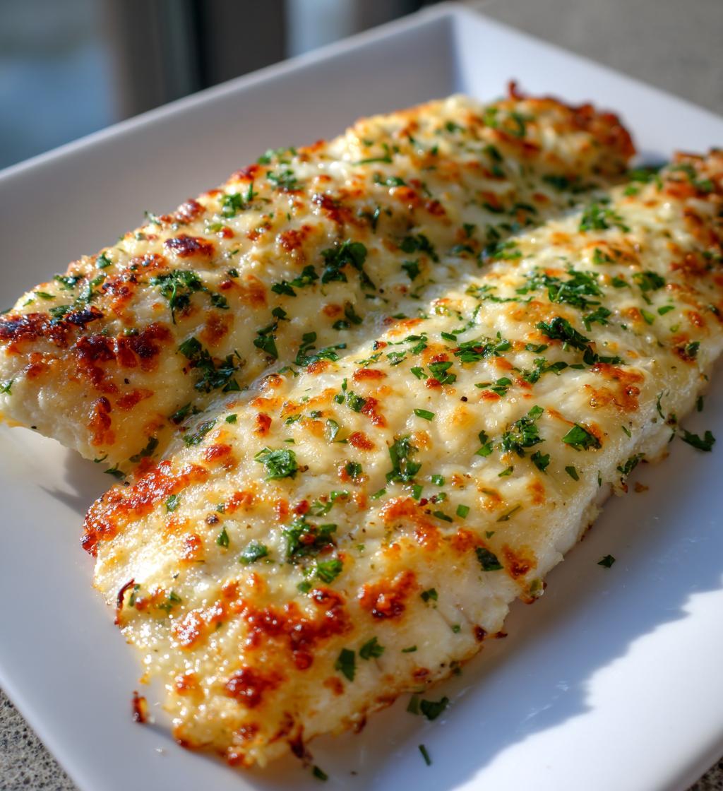 best garlic parmesan flounder recipe
