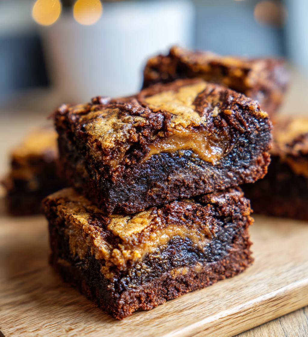 biscoff brownies