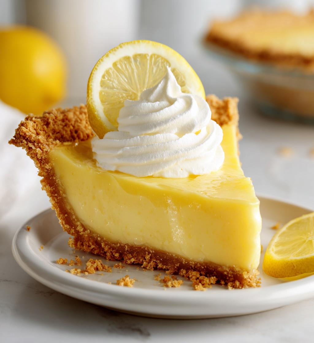 blender lemon pie