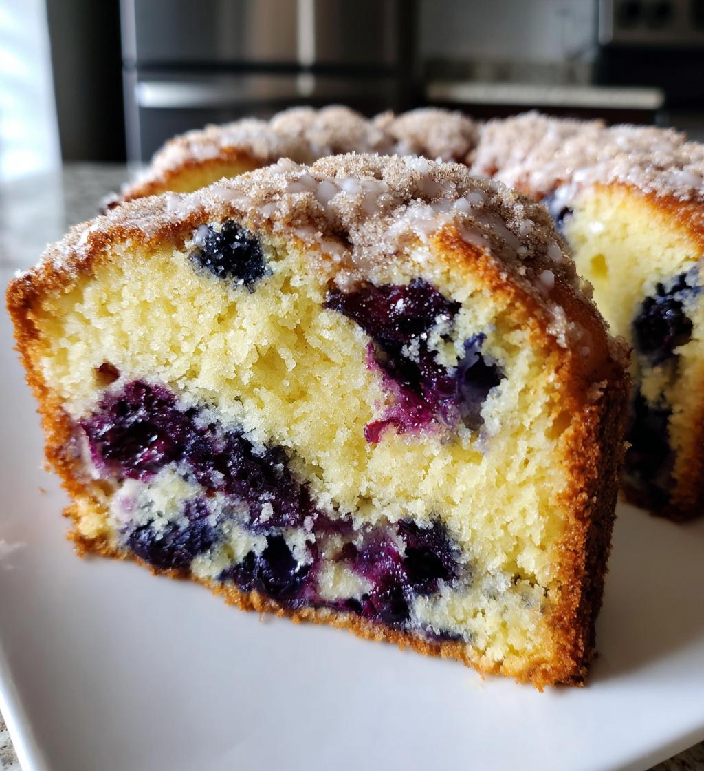 blueberry sour cream coffee cake