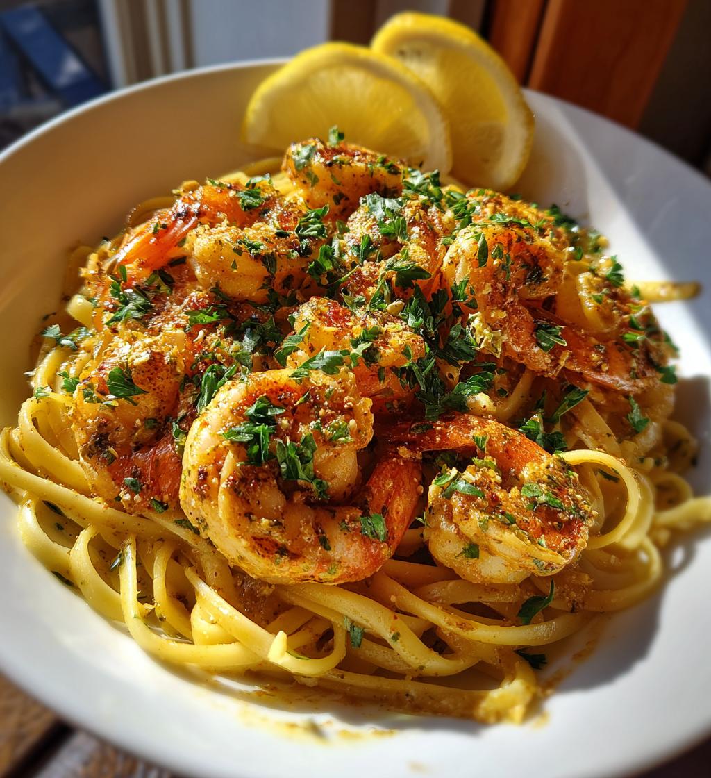 cajun shrimp scampi a bold and flavorful delight