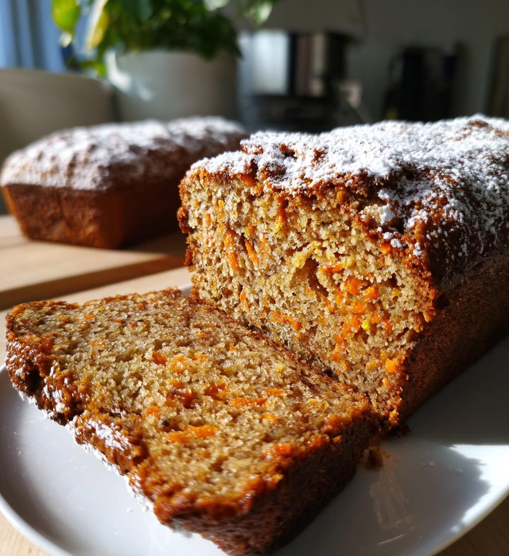 carrot cake banana bread