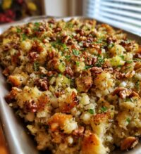 cauliflower stuffing thanksgiving