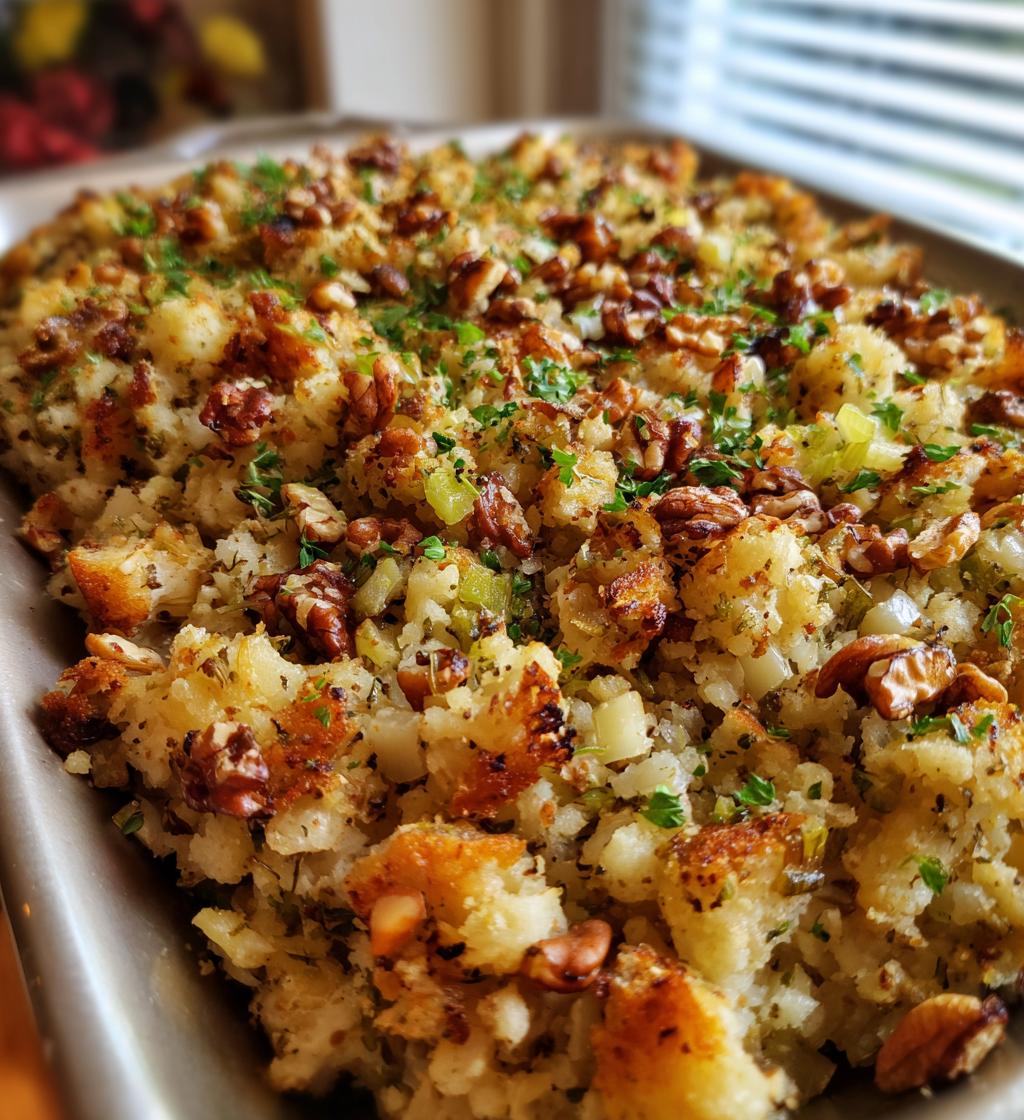 cauliflower stuffing thanksgiving