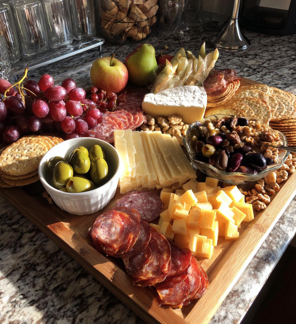 charcuterie thanksgiving board