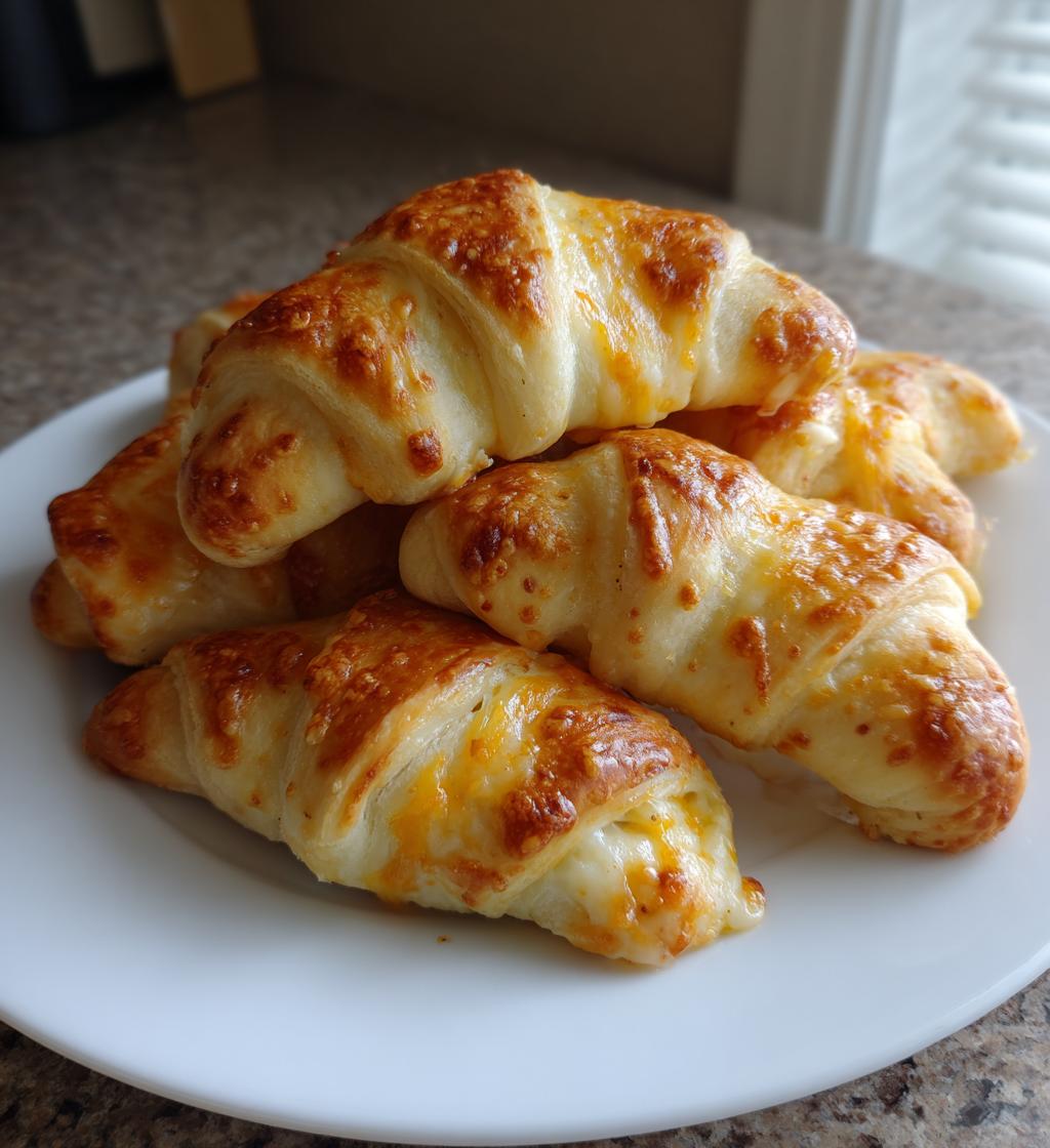 cheesy garlic crescent rolls
