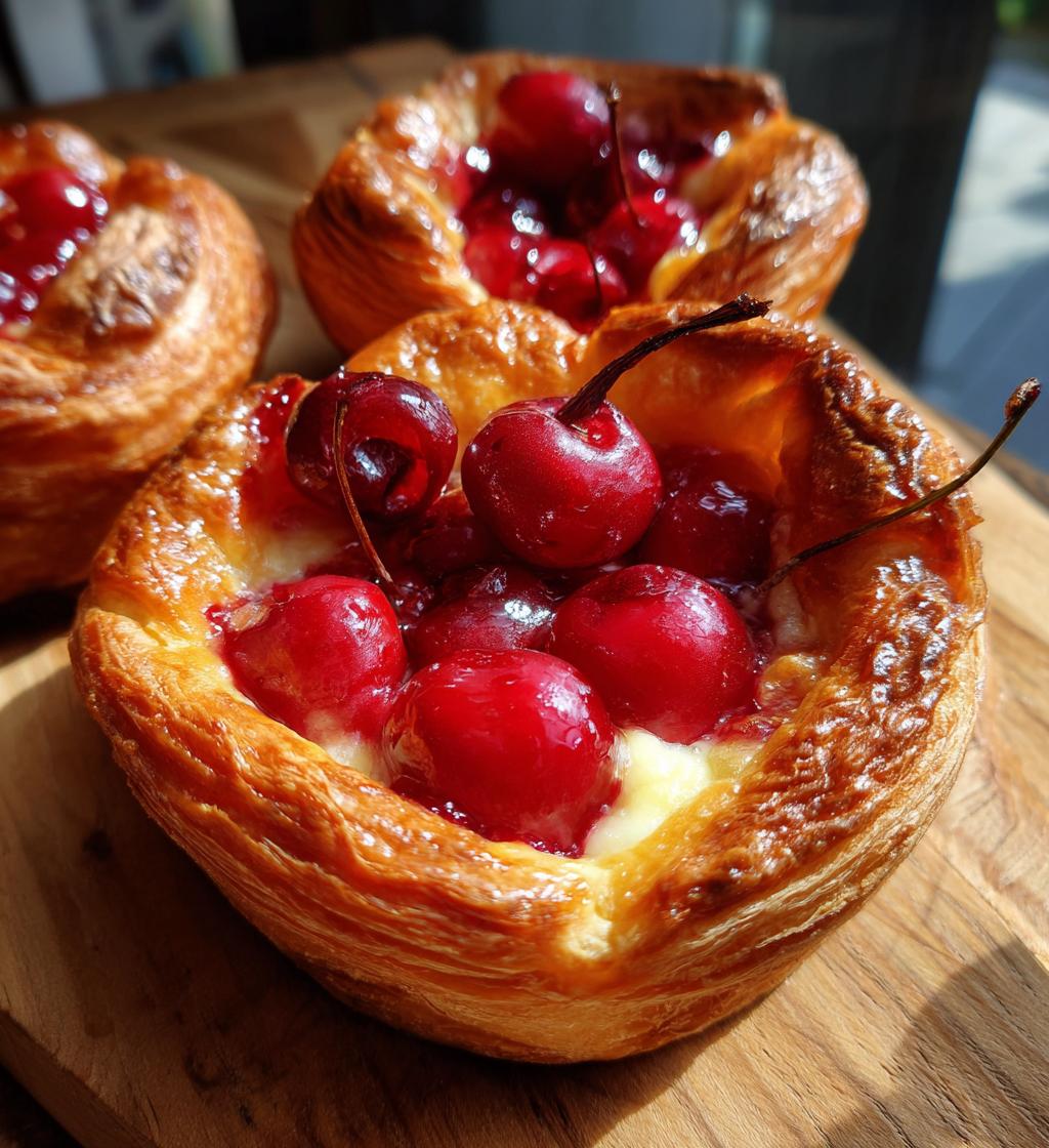cherry cheese danish