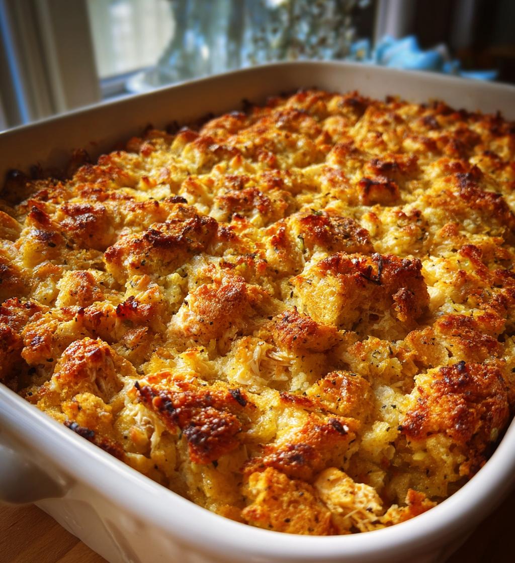 chicken and dressing casserole