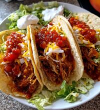 chicken tacos crockpot