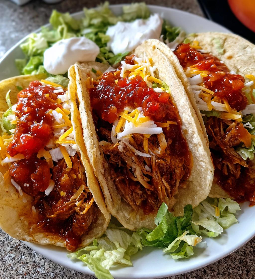 chicken tacos crockpot