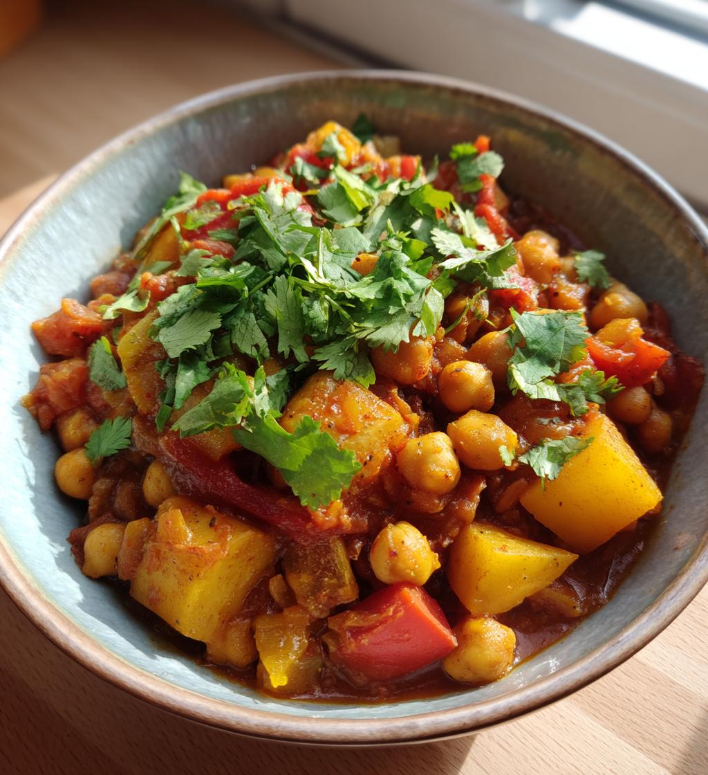 chickpea and potato curry recipe