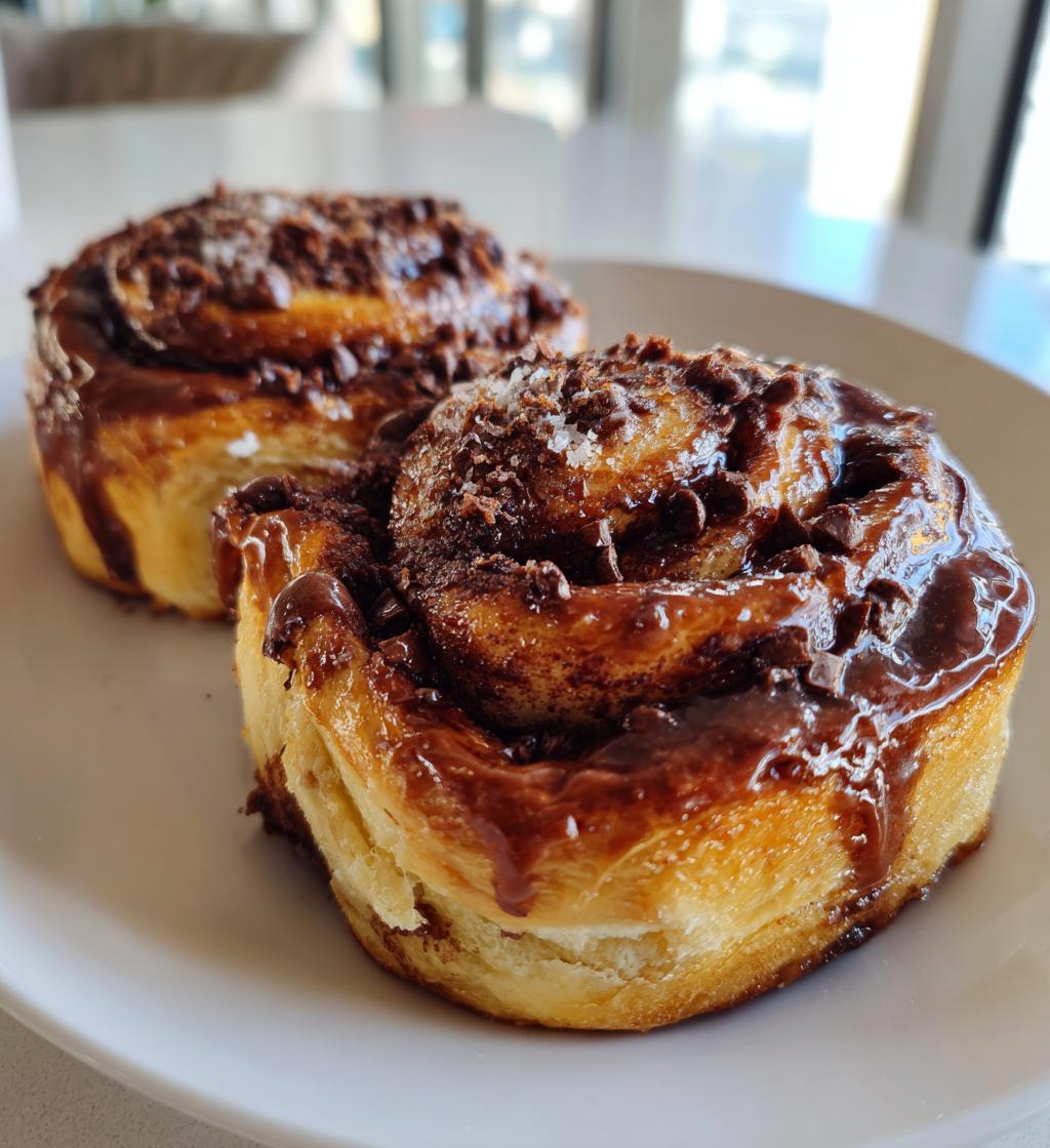 chocolate cinnamon rolls