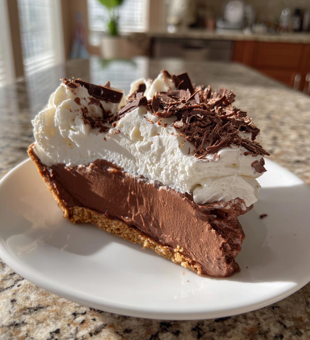 chocolate cream pie easy recipe