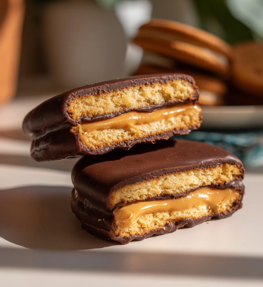 chocolate peanut butter ritz cookies
