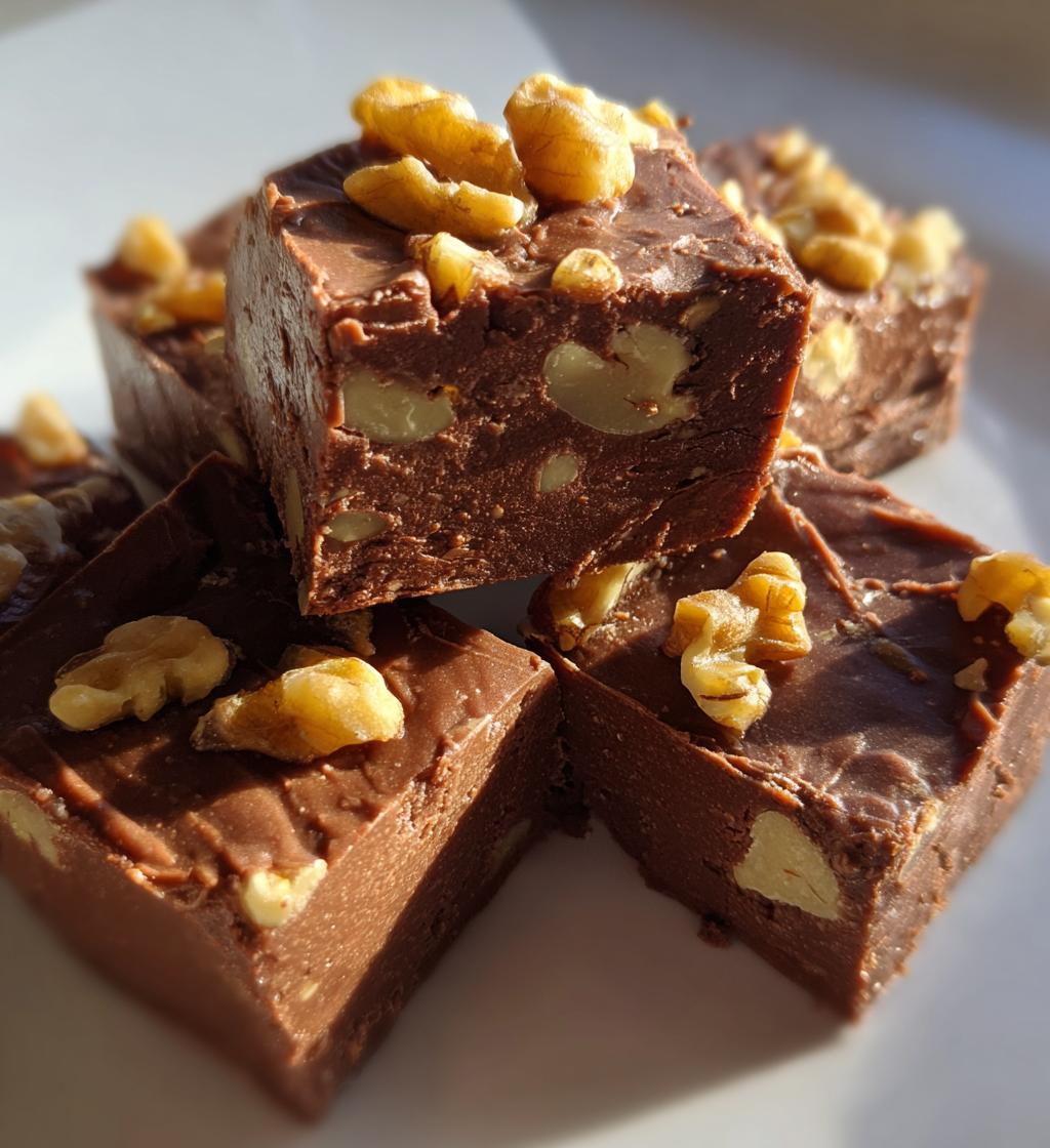 chocolate walnut fudge