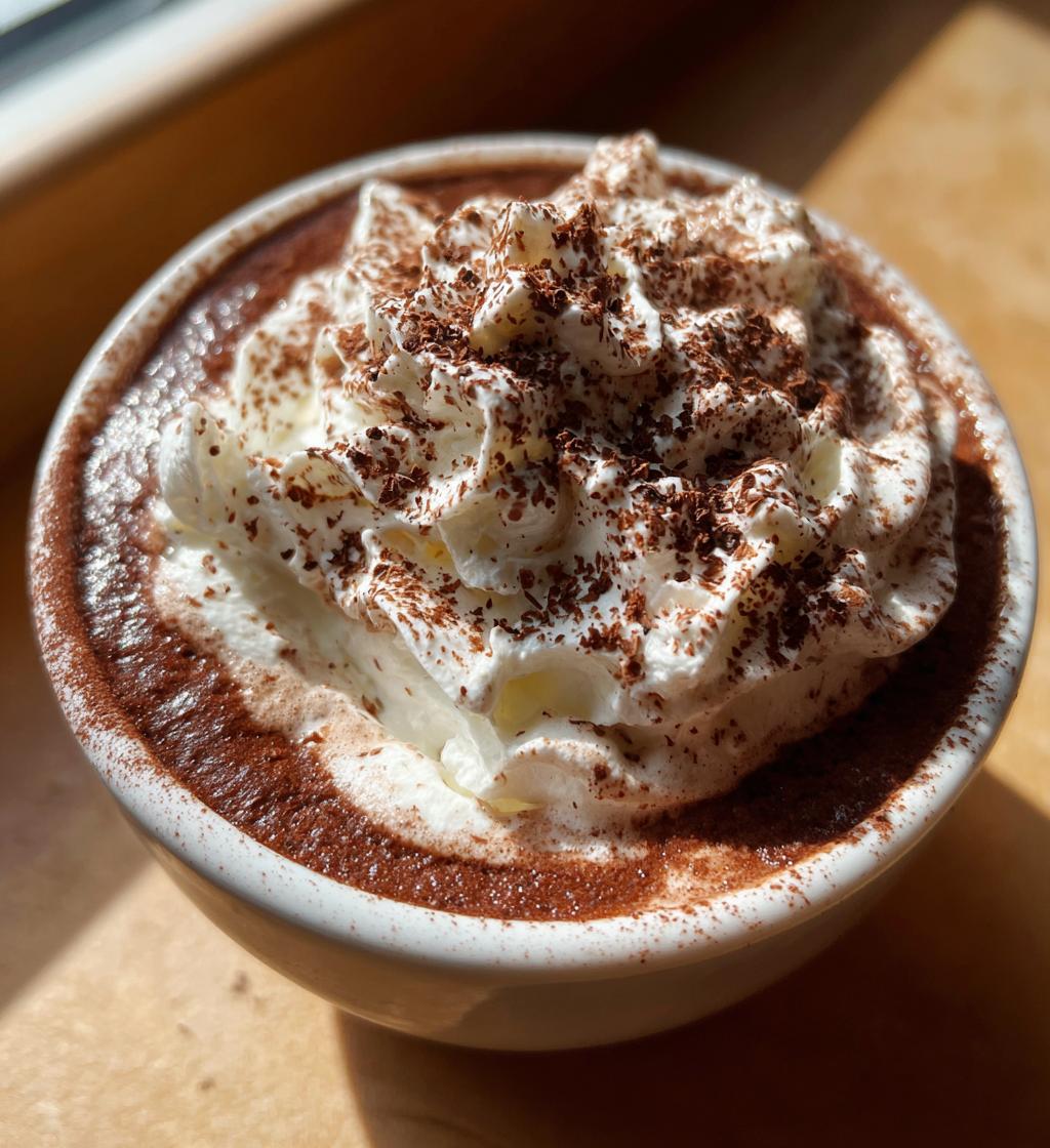 chocolate whipped cream