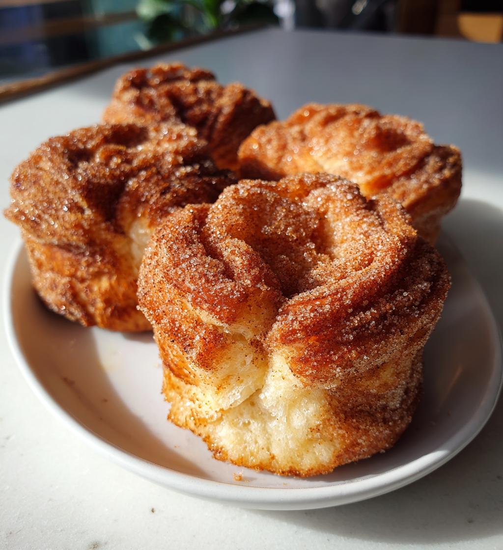 churro cruffins a delightful fusion of flavors