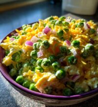 classic pea salad recipe