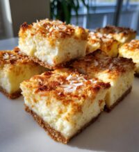 coconut cream bars