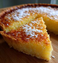 coconut custard pie