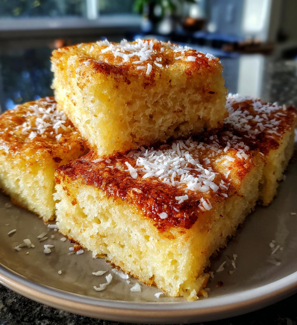 coconut mochi cake