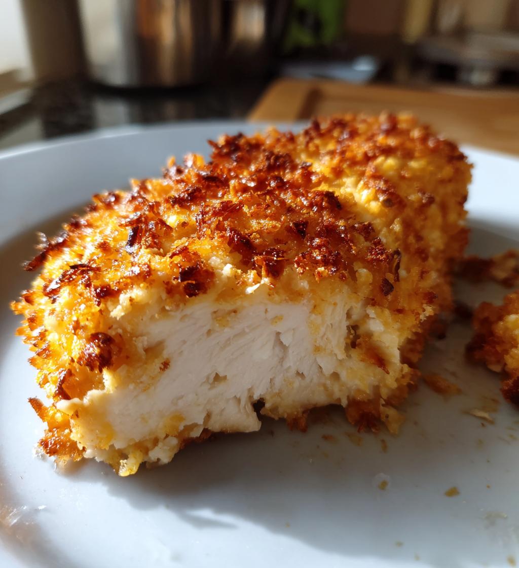 copycat longhorn parmesan crusted chicken