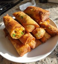 crab cake egg rolls recipe