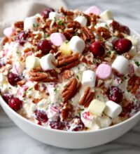 cranberry fluff salad thanksgiving