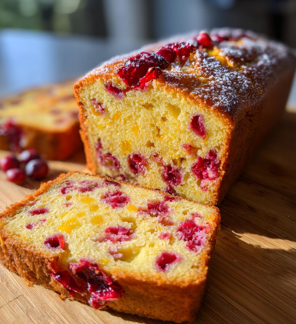 cranberry orange bread