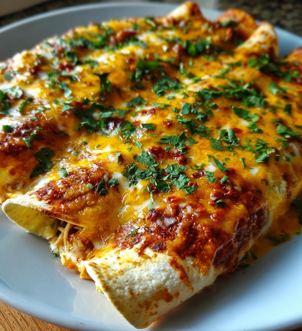 cream cheese chicken enchiladas