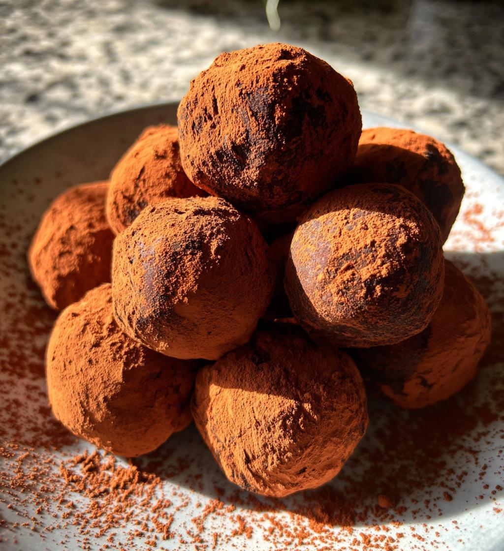 cream cheese chocolate truffles