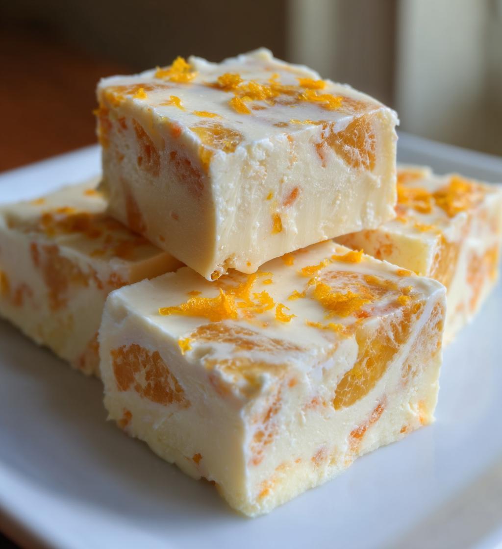 creamsicle fudge