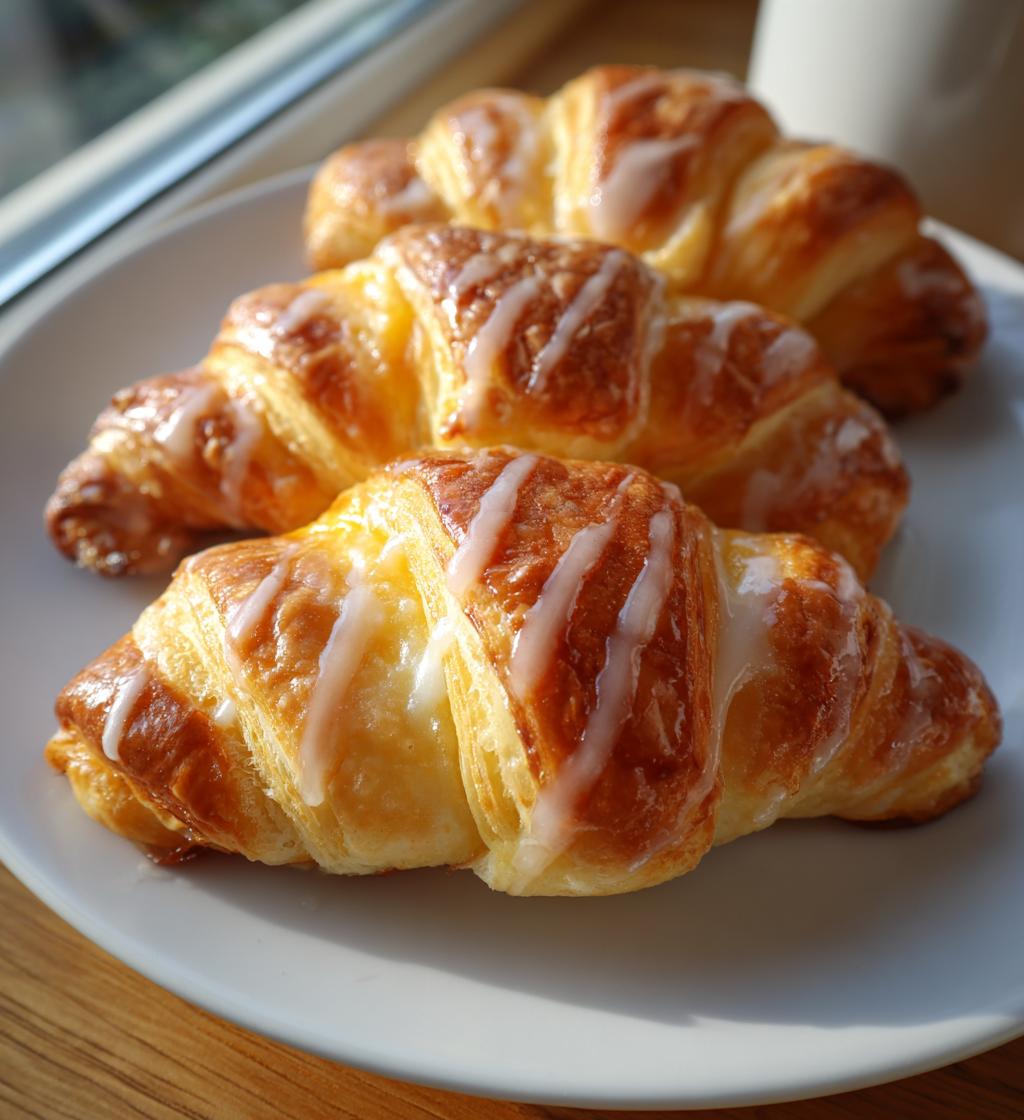 crescent cheese danishes