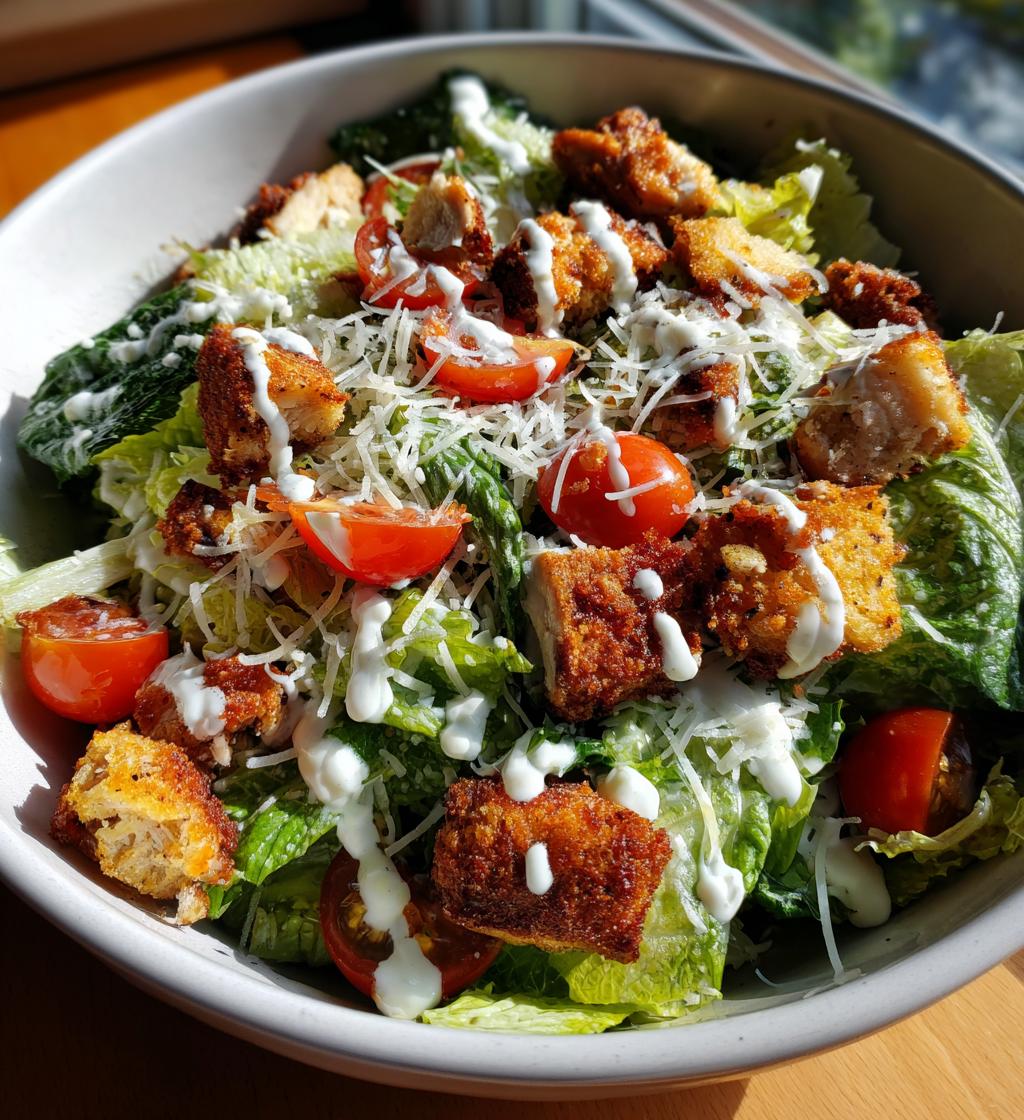 crispy chicken salad