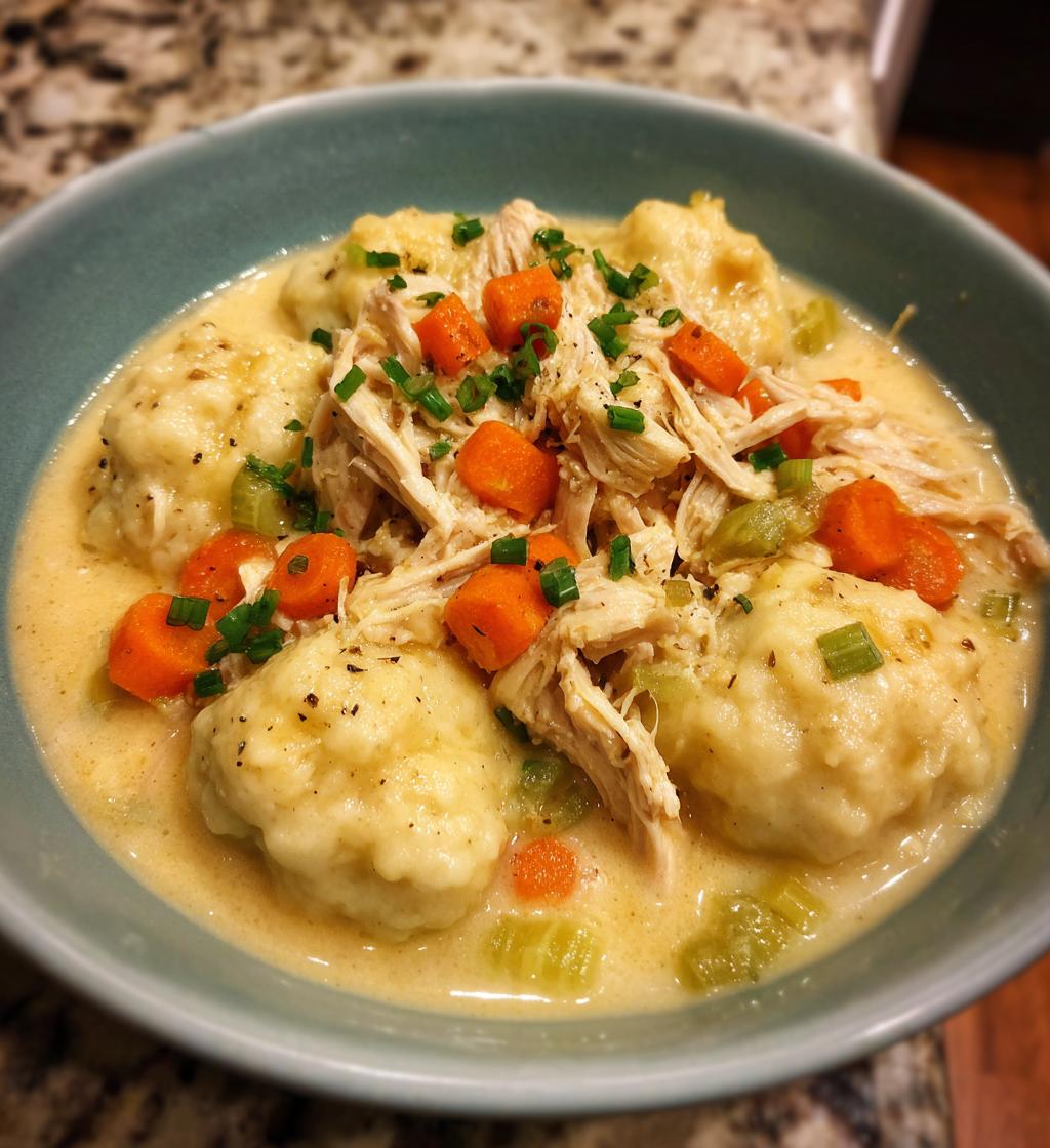 crockpot chicken and dumplings
