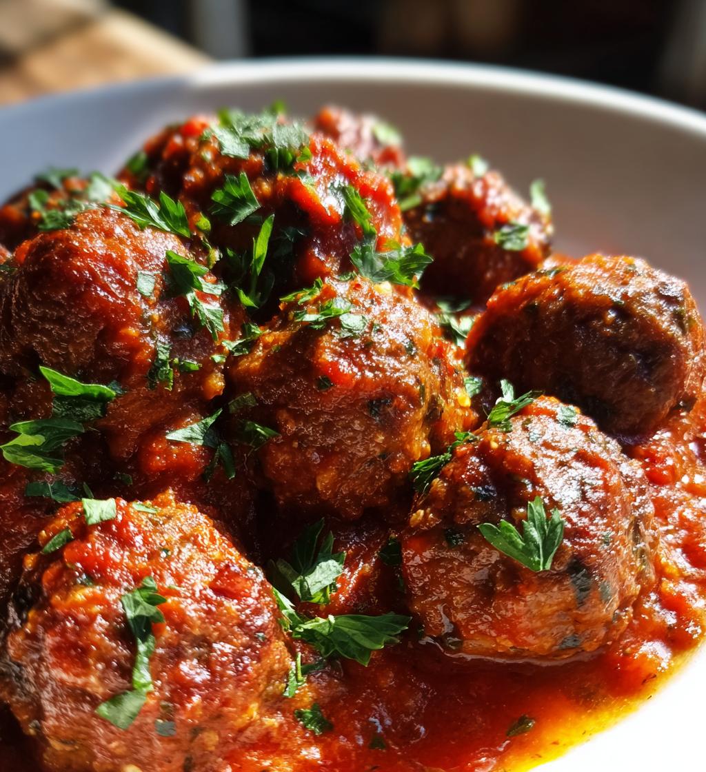 crockpot meatballs