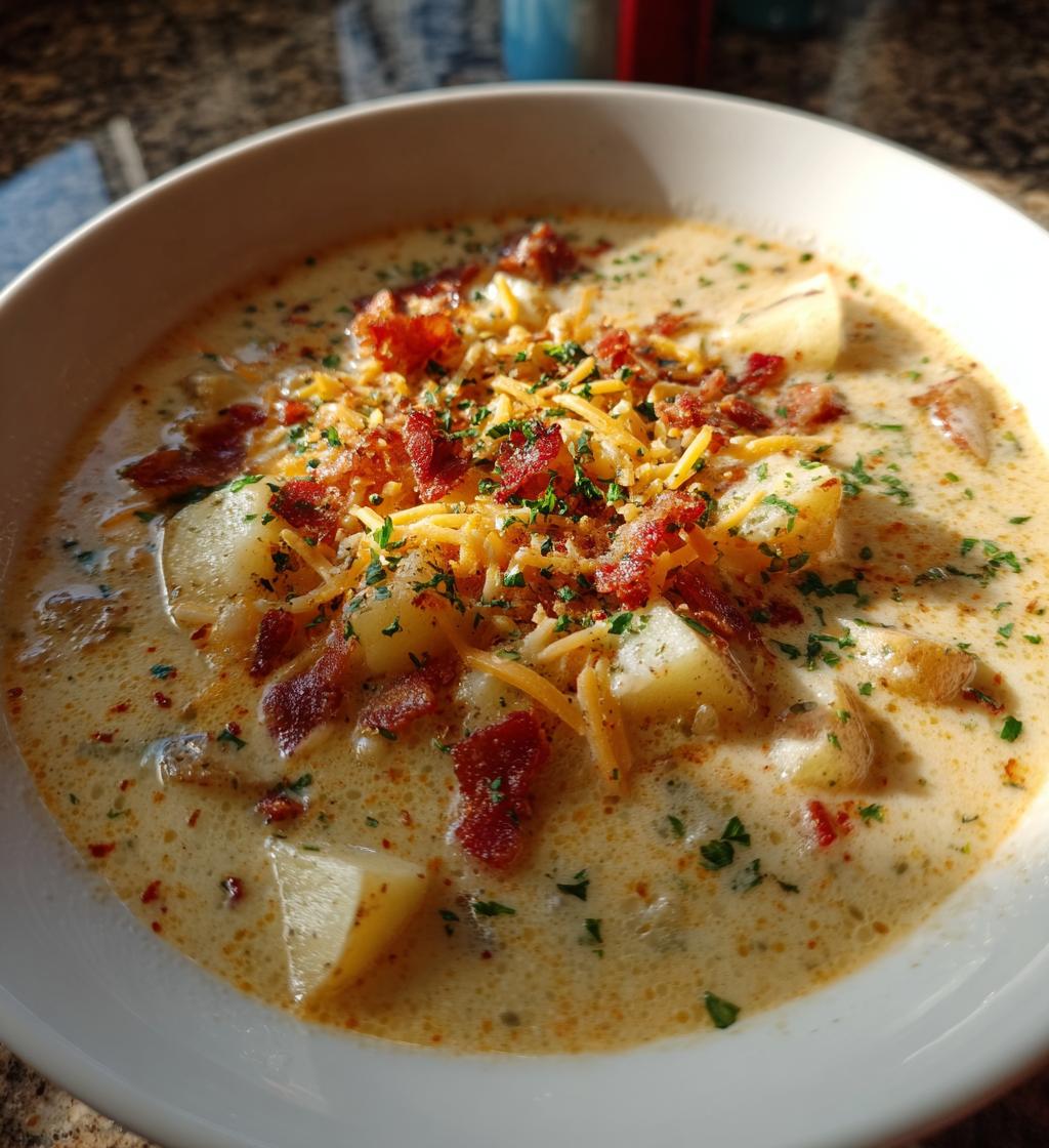 crockpot potato soup