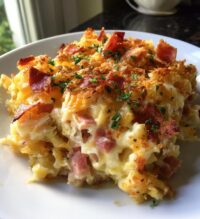 delicious chicken cordon bleu casserole recipe for family dinners
