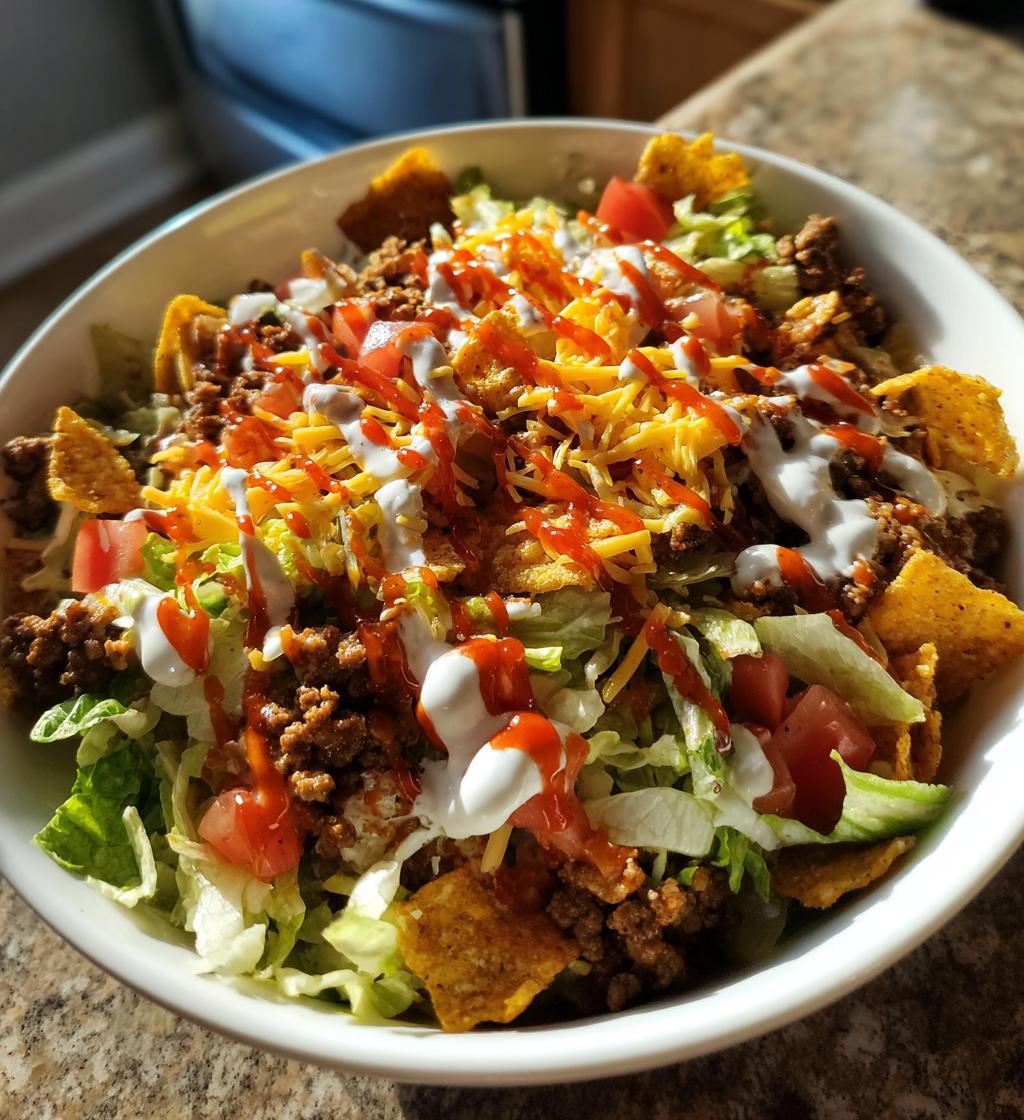 dorito taco salad with catalina dressing recipe