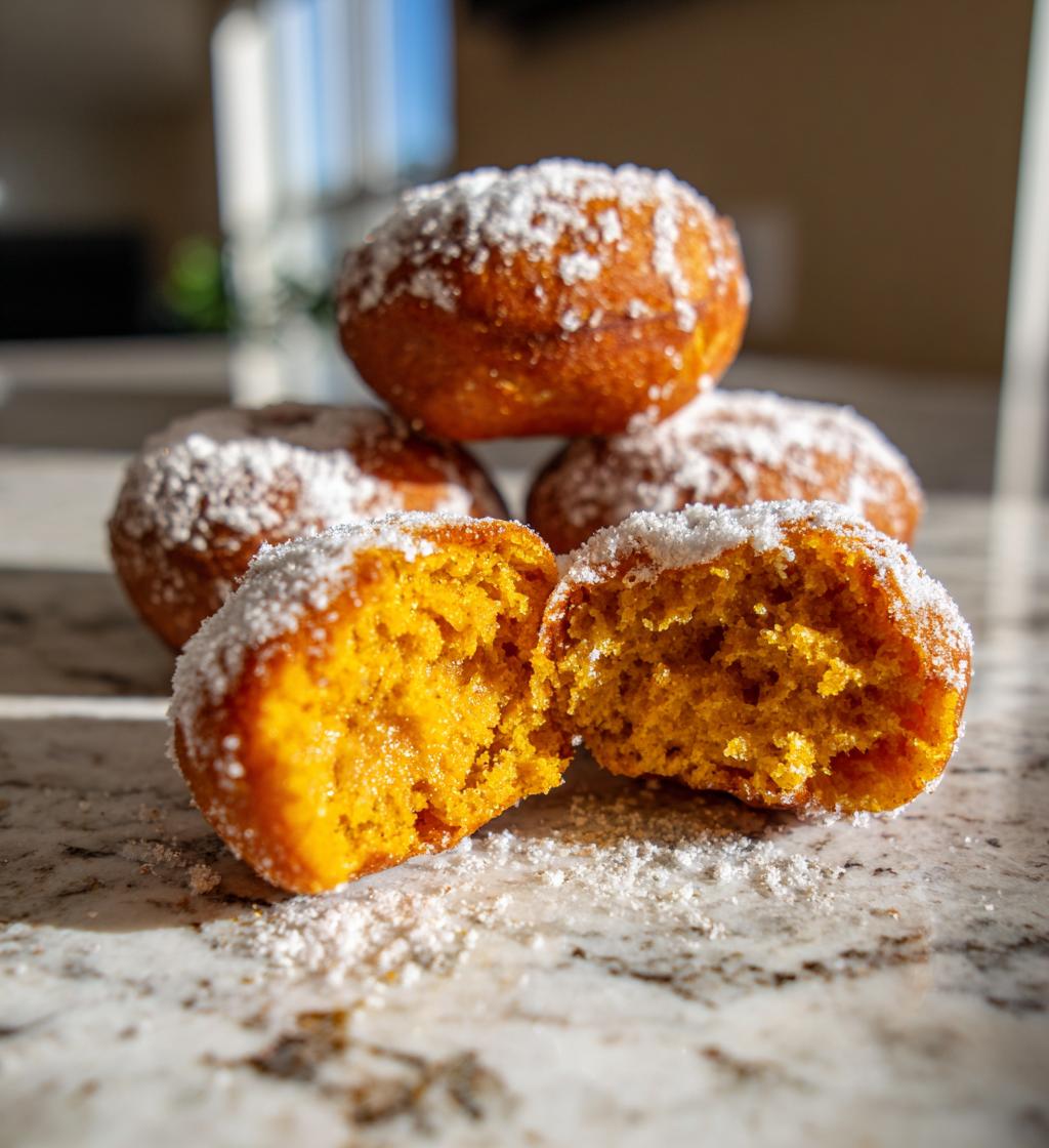 easy baked pumpkin spice donuts