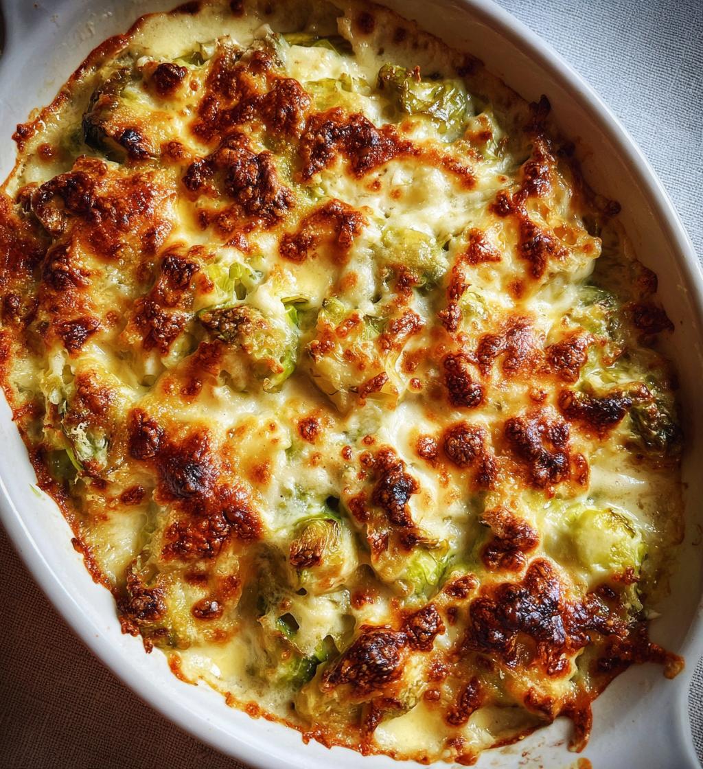 easy brussels sprouts casserole recipe