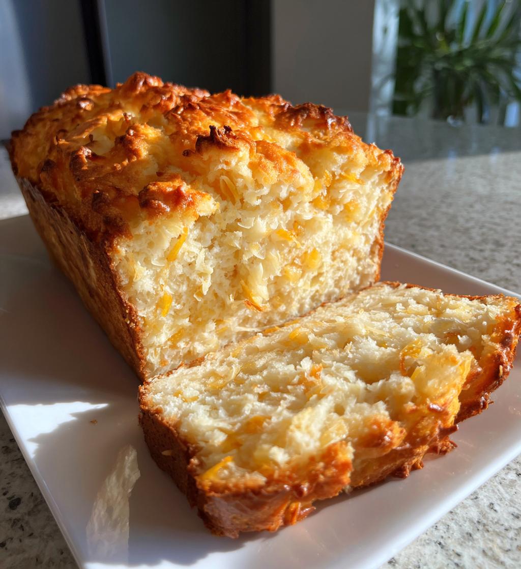 easy coconut pineapple bread